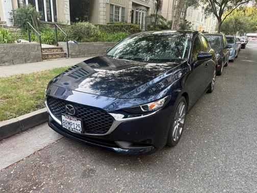 Blue 2020 Mazda Mazda3 FWD w/Select Package