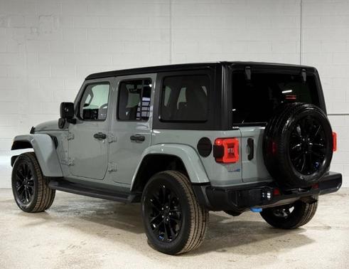 Gray 2023 Jeep Wrangler 4xe Sahara