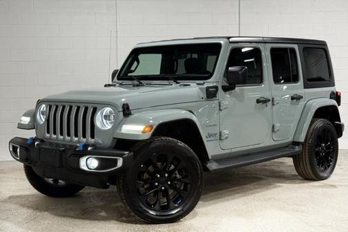 Gray 2023 Jeep Wrangler 4xe Sahara