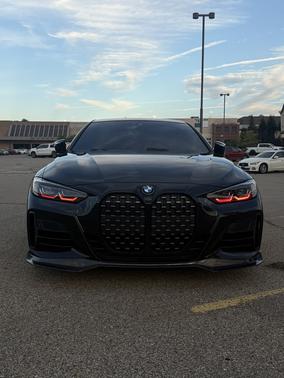 Black 2021 BMW M440 i xDrive