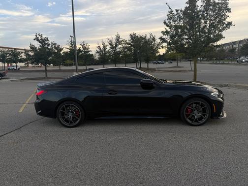 Black 2021 BMW M440 i xDrive