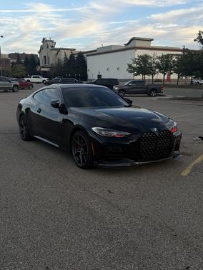 Black 2021 BMW M440 i xDrive