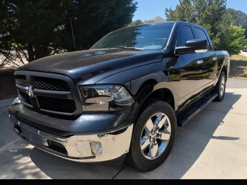 Black 2017 RAM 1500 Big Horn