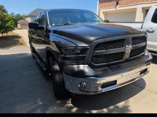 Black 2017 RAM 1500 Big Horn