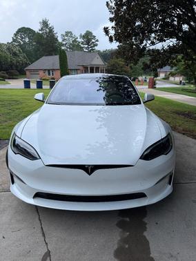 White 2024 Tesla Model S Long Range