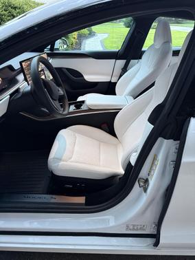 White 2024 Tesla Model S Long Range