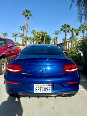 Blue 2017 Mercedes-Benz AMG C 43 4MATIC