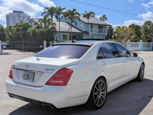 White 2012 Mercedes-Benz S-Class S 550 4MATIC