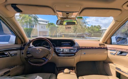 White 2012 Mercedes-Benz S-Class S 550 4MATIC
