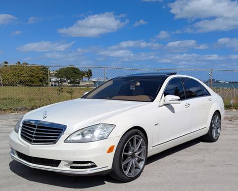 White 2012 Mercedes-Benz S-Class S 550 4MATIC