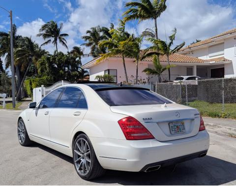 White 2012 Mercedes-Benz S-Class S 550 4MATIC
