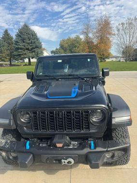 Black 2024 Jeep Wrangler 4xe Rubicon