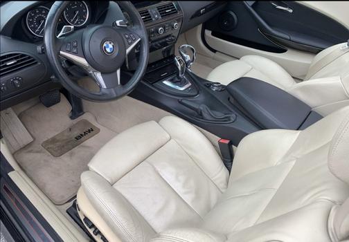Black 2010 BMW 650 i