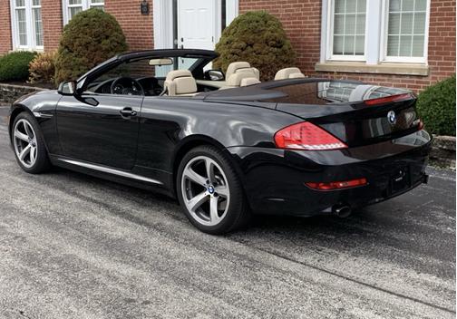 Black 2010 BMW 650 i