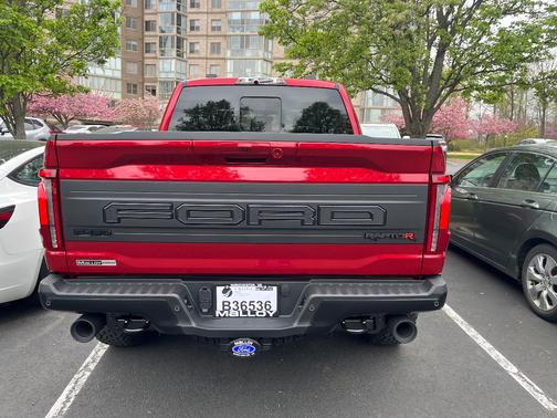 Red 2025 Ford F-150 Raptor