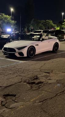 White 2022 Mercedes-Benz AMG SL 55 Base