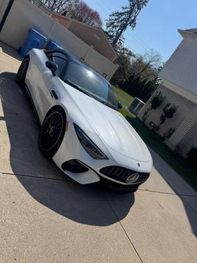 White 2022 Mercedes-Benz AMG SL 55 Base