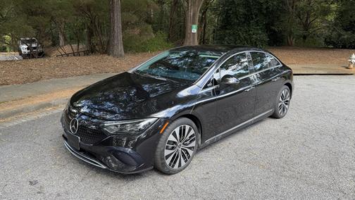 Black 2024 Mercedes-Benz EQE 350 4MATIC+