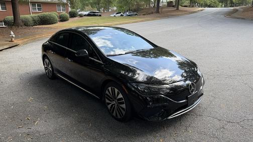 Black 2024 Mercedes-Benz EQE 350 4MATIC+