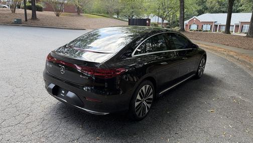 Black 2024 Mercedes-Benz EQE 350 4MATIC+