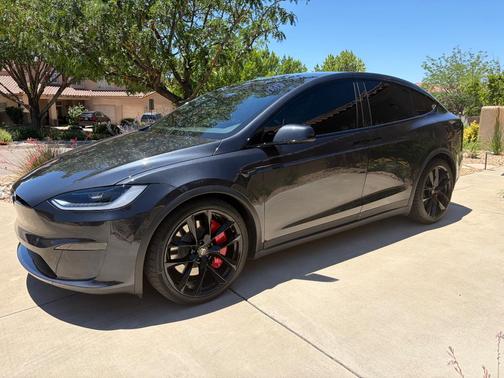 Gray 2025 Tesla Model X AWD