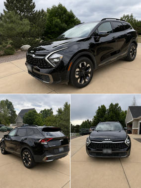 Black 2023 Kia Sportage X-Line