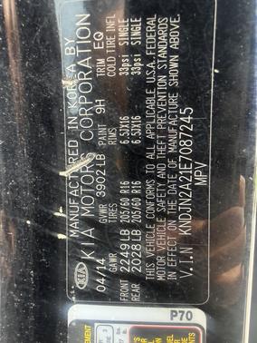 Black 2014 Kia Soul Base