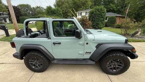 Green 2024 Jeep Wrangler Sport S