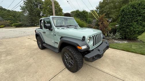 Green 2024 Jeep Wrangler Sport S