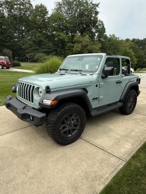 Green 2024 Jeep Wrangler Sport S