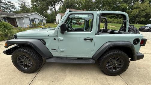 Green 2024 Jeep Wrangler Sport S