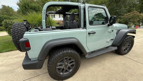 Green 2024 Jeep Wrangler Sport S