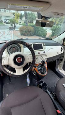 Beige 2013 FIAT 500 Pop