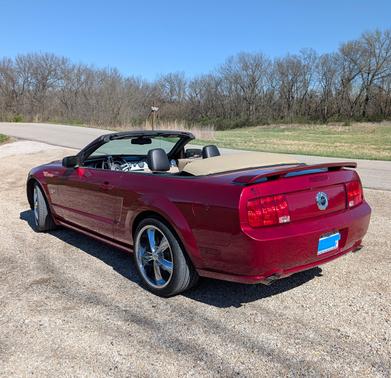Red 2007 Ford Mustang GT