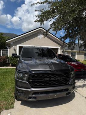 Gray 2022 RAM 1500 Big Horn