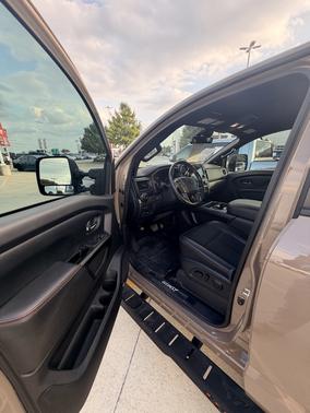 Beige 2024 Nissan Titan PRO-4X