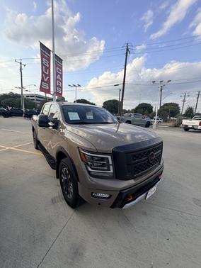 Beige 2024 Nissan Titan PRO-4X