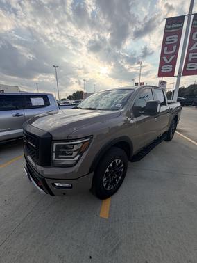 Beige 2024 Nissan Titan PRO-4X