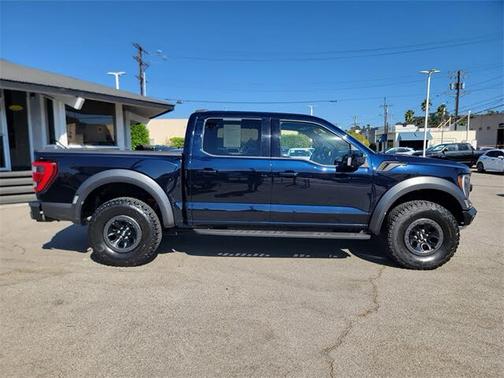 Blue 2021 Ford F-150 Raptor