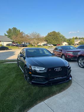 Black 2018 Audi S4 3.0T Prestige