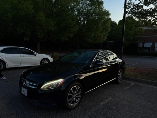 Black 2017 Mercedes-Benz C-Class C 300 4MATIC Luxury