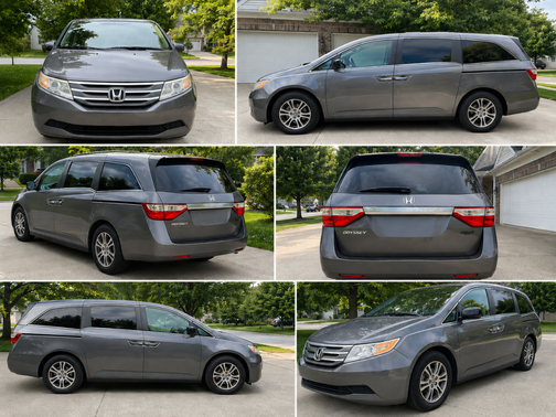 Gray 2013 Honda Odyssey EX