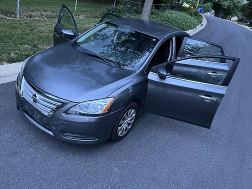 Gray 2015 Nissan Sentra S