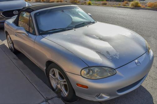 Silver 2004 Mazda MX-5 Miata Base