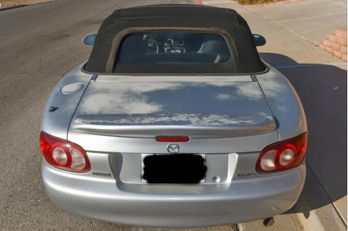 Silver 2004 Mazda MX-5 Miata Base