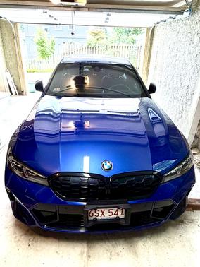Blue 2023 BMW 330 i xDrive