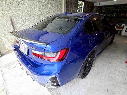 Blue 2023 BMW 330 i xDrive