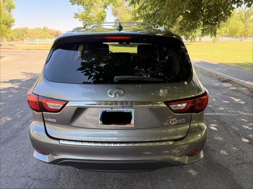 Gray 2017 INFINITI QX60 Base