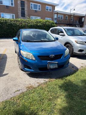 Blue 2010 Toyota Corolla Base