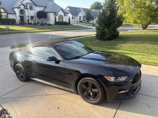 Black 2016 Ford Mustang V6